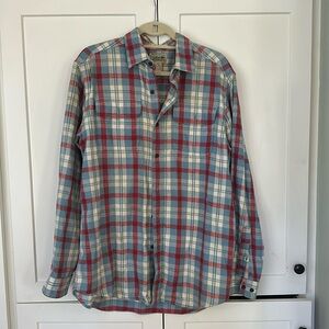 LLBEAN men’s flannel long sleeve